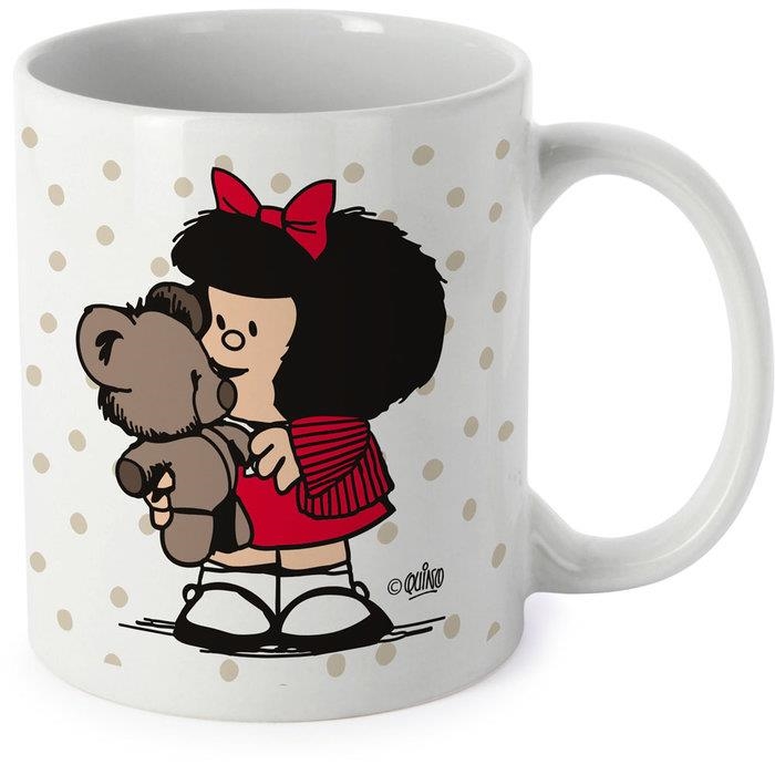 TAZA PORCELANA MAFALDA 24 OSITO | 8413623166930 | GRAFOPLAS | Llibreria La Gralla | Librería online de Granollers