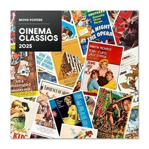 CALENDARIO 2025 30X30 CLASICOS DEL CINE | 8435747805076 | GRUPO ERIK | Llibreria La Gralla | Librería online de Granollers