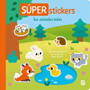 SUPER STICKERS LOS ANIMALES BEBE | 9789403238593 | BALLON | Llibreria La Gralla | Librería online de Granollers