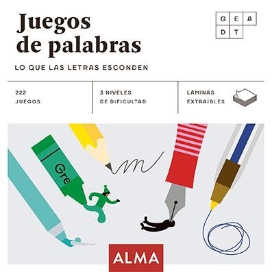 JUEGOS DE PALABRAS. LO QUE LAS LETRAS ESCONDEN | 9788410206007 | JIMÉNEZ GARCÍA, ALBERTO | Llibreria La Gralla | Librería online de Granollers