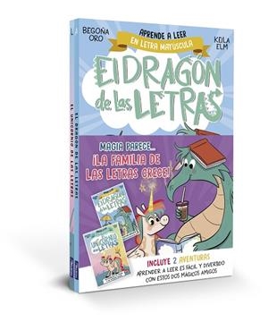 DRAGÓN DE LAS LETRAS, EL  MAGIA PARECE... ¡LA FAMILIA DE LAS LETRAS CRECE! PACK | 9788448869588 | ORO, BEGOÑA | Llibreria La Gralla | Librería online de Granollers