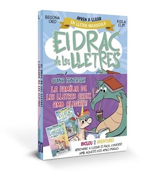 DRAC DE LES LLETRES, EL  - QUINA FANTASIA! LA FAMÍLIA DE LES LLETRES CREIX AMB ALE | 9788448869595 | ORO, BEGOÑA | Llibreria La Gralla | Librería online de Granollers