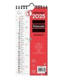 CALENDARI 2025 FINOCAM PARET S LLARG ESCRIURE | 8422952383628 | 78207 | Llibreria La Gralla | Librería online de Granollers