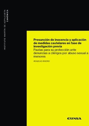 PRESUNCIÓN DE INOCENCIA Y APLICACIÓN DE MEDIDAS CAUTELARES EN FASE DE INVESTIGAC | 9788431339739 | RIVERO, ROGELIO | Llibreria La Gralla | Librería online de Granollers