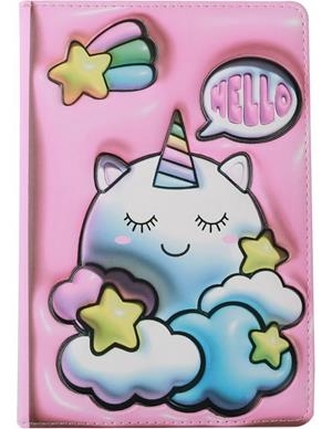 LLIBRETA A5 ITOTAL BLANC 3D UNICORN | 8059037076634 | ITOXL1840Z | Llibreria La Gralla | Llibreria online de Granollers