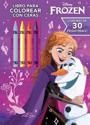 FROZEN. LIBRO PARA COLOREAR CON CERAS | 9788418940231 | VVAA | Llibreria La Gralla | Librería online de Granollers
