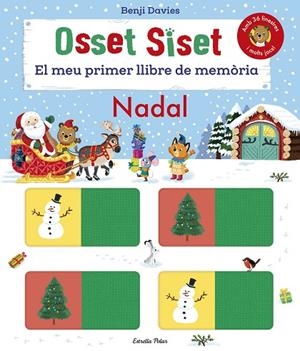 OSSET SISET. EL MEU PRIMER LLIBRE DE MEMÒRIA. NADAL | 9788413898292 | DAVIES, BENJI | Llibreria La Gralla | Librería online de Granollers