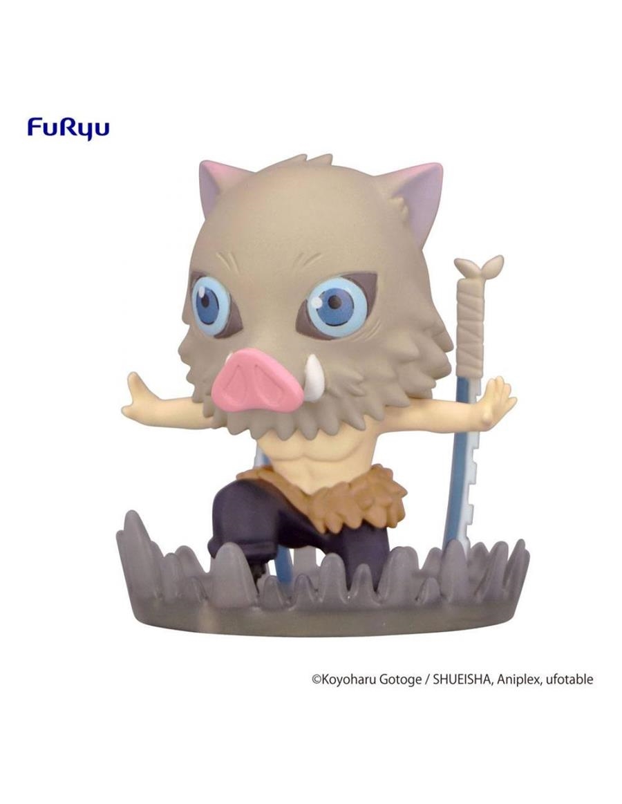 DEMON SLAYER: KIMETSU NO YAIBA ESTATUA PVC HOLD HASHIBIRA INOSUKE 7 CM | 4580736400733 | KOYOHARU GOTOGE | Llibreria La Gralla | Llibreria online de Granollers