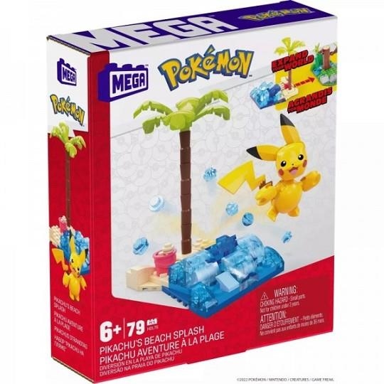 PIKACHU'S BEACH SPLASH. MEGA POKEMON | 1947350266238 | MATTEL | Llibreria La Gralla | Librería online de Granollers