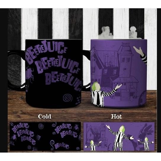 TAZA TÉRMICA BEETLEJUICE 300 ML | 5056577737486 | PALADONE | Llibreria La Gralla | Librería online de Granollers