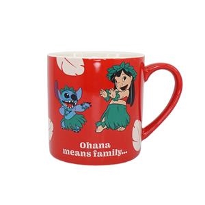 TAZA LILO & STITCH OHANA MEANS FAMILY 310 ML | 5055453494260 | HALF MOON BAY | Llibreria La Gralla | Llibreria online de Granollers