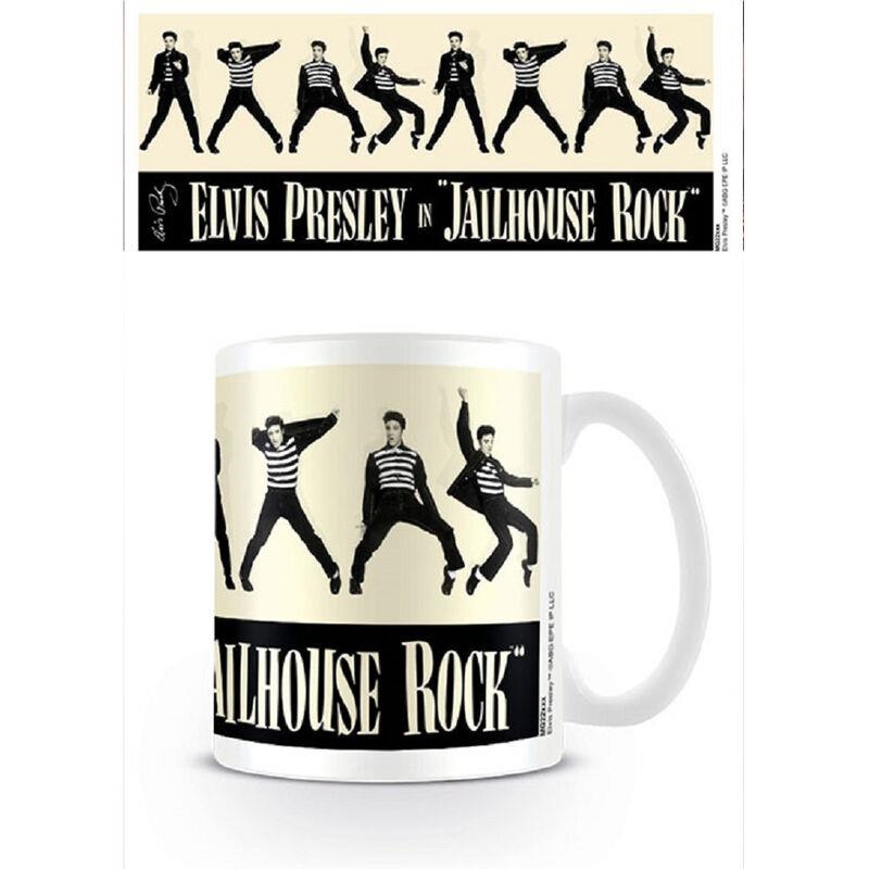 TAZA DESAYUNO ELVIS JAILHOUSE ROCK | 5050574231572 | PYRAMID | Llibreria La Gralla | Librería online de Granollers