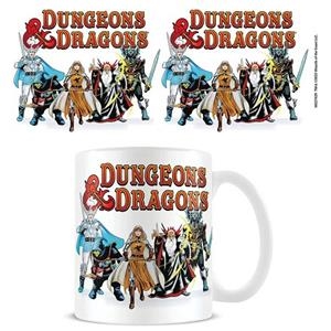 TAZA DESAYUNO DRAGONES Y MAZMORRAS GRUPO RETRO | 5050574276290 | PYRAMID | Llibreria La Gralla | Llibreria online de Granollers