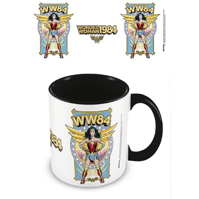 TAZA DESAYUNO COLOR WONDER WOMAN 1984 POWER NEGRO | 5050574257404 | PYRAMID | Llibreria La Gralla | Librería online de Granollers