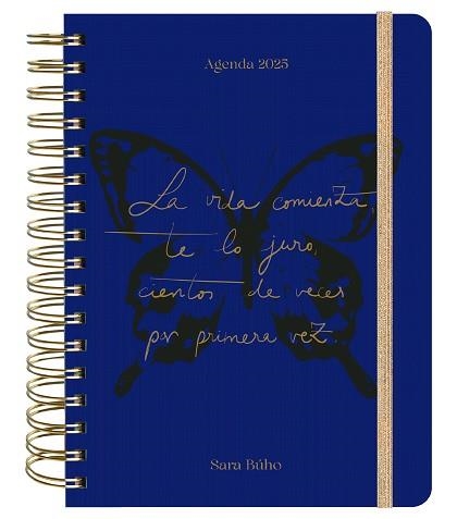 AGENDA ANUAL DIARIA 2025 SARA BÚHO | 9788419215239 | BÚHO, SARA | Llibreria La Gralla | Librería online de Granollers