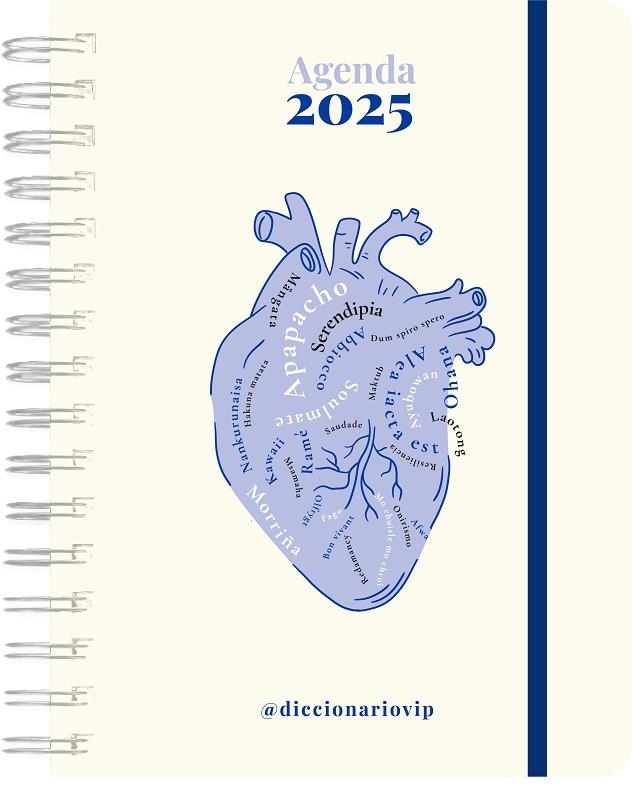 AGENDA ANUAL DIARIA 2025 "DICCIONARIOVIP" | 9788419215413 | MIGUEL ÁNGEL VELASCO (@DICCIONARIOVIP) | Llibreria La Gralla | Librería online de Granollers
