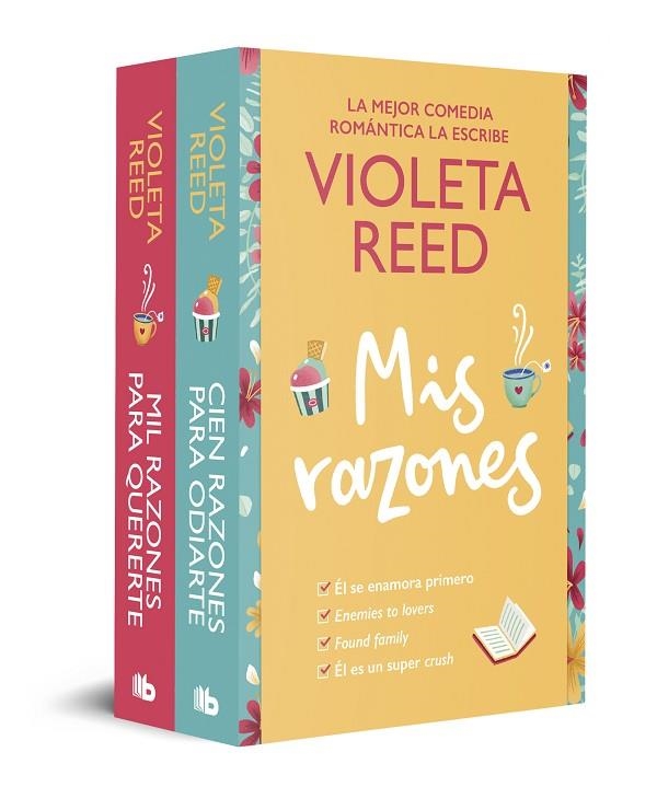 MIS RAZONES (PACK CON: CIEN RAZONES PARA ODIARTE | MIL RAZONES PARA QUERERTE) (M | 9788410381124 | REED, VIOLETA | Llibreria La Gralla | Librería online de Granollers