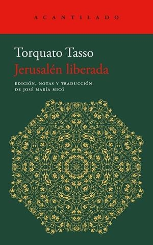 JERUSALÉN LIBERADA | 9788419958303 | TASSO, TORQUATO | Llibreria La Gralla | Librería online de Granollers