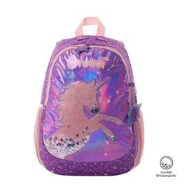 MOTXILLA TOTTO UNISPACE M UNICORN LILA | 7704758953412 | TOTMJO4USP00224204QLM | Llibreria La Gralla | Librería online de Granollers