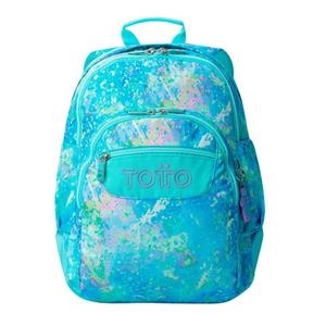 MOTXILLA TOTTO RAYOL ESTAMPADA COLORS BLAVA | 7704758951692 | TOTME04ECO0022426NOJN | Llibreria La Gralla | Librería online de Granollers