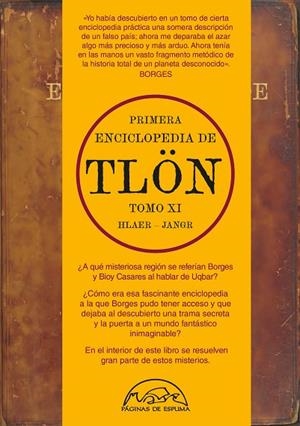 PRIMERA ENCICLOPEDIA DE TLÖN | 9788483933572 | VVAA | Llibreria La Gralla | Librería online de Granollers