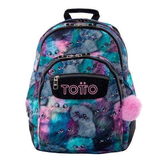 MOTXILLA TOTTO RAYOL GATS COLORS | 7704758951661 | TOTMA04ECO0022426N6YV | Llibreria La Gralla | Llibreria online de Granollers