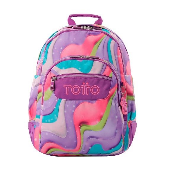 MOTXILLA TOTTO RAYOL ESTAMPADA COLORS | 7704758951739 | TOTMA04ECO0022426N4QR | Llibreria La Gralla | Llibreria online de Granollers
