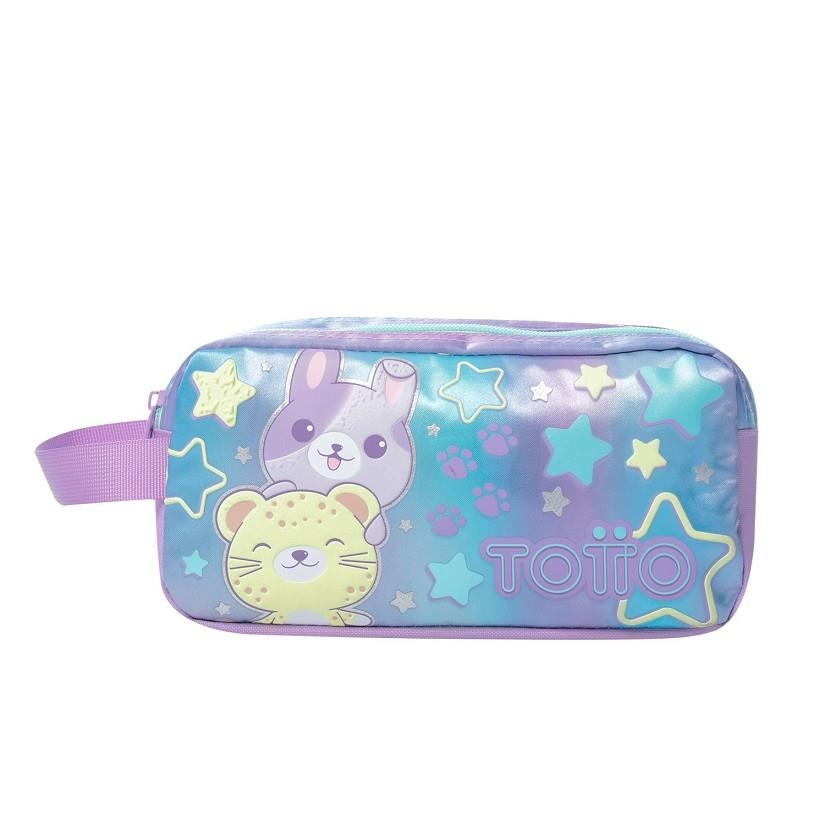 PORTATOT TOTTO KIDS FRIENDS DOBLE LILA | 7704758932752 | TOTAJ52FNS00124204QK | Llibreria La Gralla | Llibreria online de Granollers