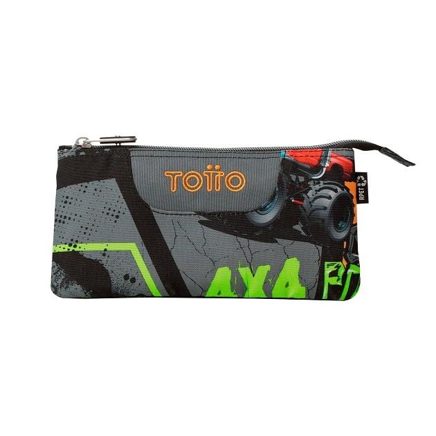 PORTATOT TOTTO TABLERO TRIPLE COTXE 4X4 | 7704758949279 | TOTAC52ECO0122426Z7CG | Llibreria La Gralla | Librería online de Granollers