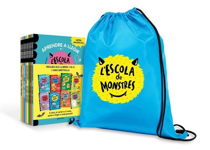 APRENDRE A LLEGIR A L'ESCOLA DE MONSTRES - PACK AMB ELS LLIBRES 1-8 (INCLOU UN R | 9788410395749 | RIPPIN, SALLY | Llibreria La Gralla | Llibreria online de Granollers