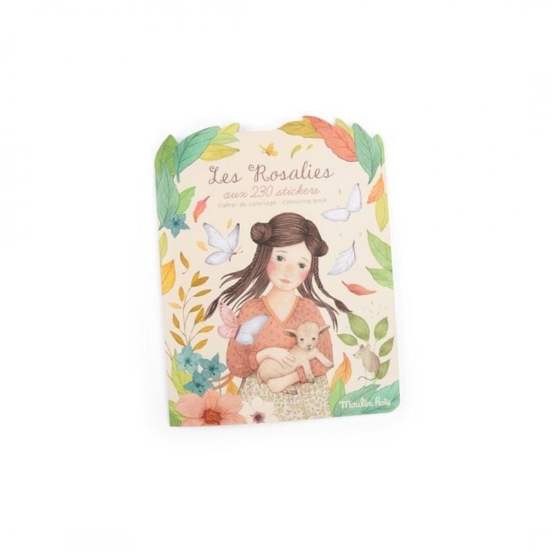 QUADERN ADHESIUS MOULIN ROTY LES ROSALIES | 3575677101857 | 710185 | Llibreria La Gralla | Librería online de Granollers