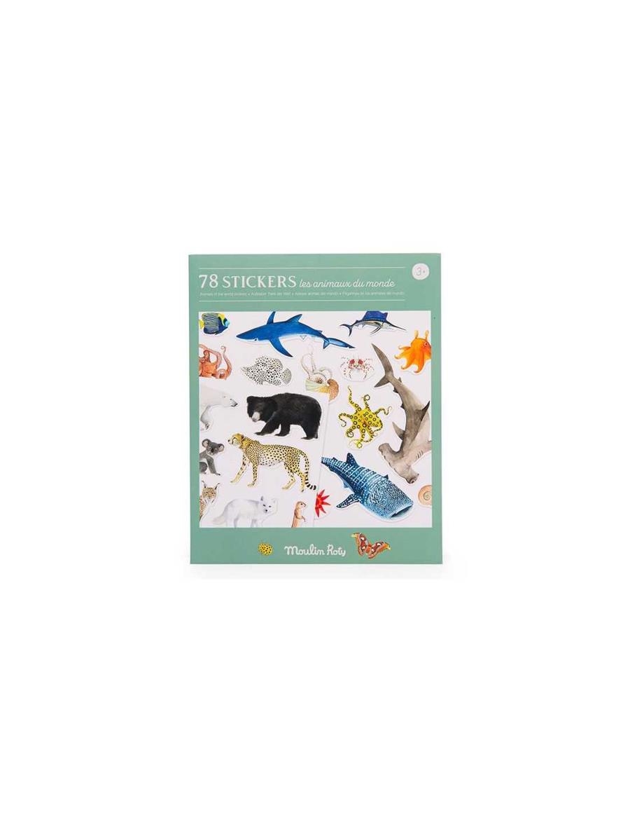 ADHESIUS MOULIN ROTY ANIMALS DEL MON | 3575677191896 | 719189 | Llibreria La Gralla | Librería online de Granollers