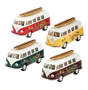 VW CLASSICAL BUS 1962 SURF  (4 MODELS) | 4897000273604 | JUEGACONMIGO | Llibreria La Gralla | Librería online de Granollers