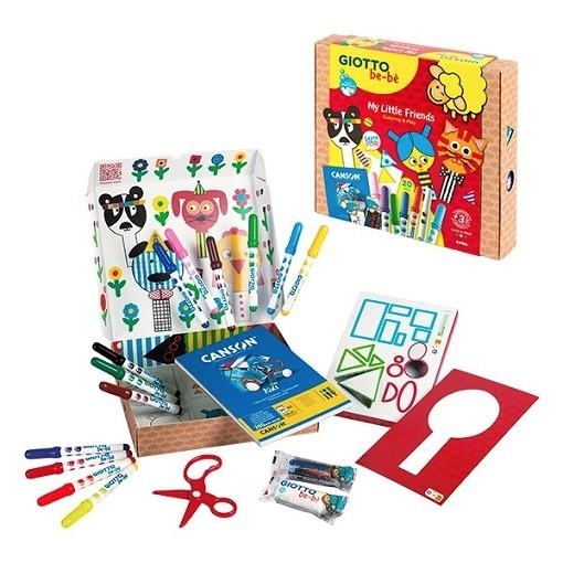SET MY LITTLE FRIENDS GIOTTO | 8000825051944 | 478700 | Llibreria La Gralla | Librería online de Granollers