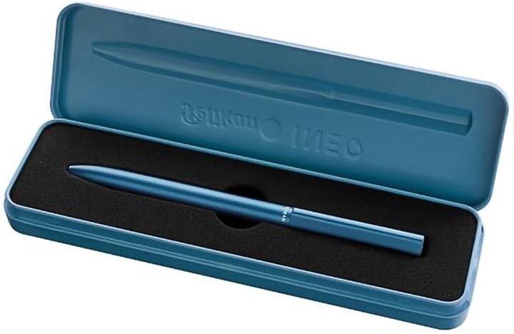 BOLIGRAF PELIKAN CAIXA METAL·LICA BLAU | 4012700822475 | HAM822473 | Llibreria La Gralla | Llibreria online de Granollers