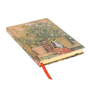 LLIBRETA PAPERBLANKS MACETAS DE TERRACOTA Y FLORES DE CEZANNE MIDI LLISA | 9781439797891 | PAPERBLANKS | Llibreria La Gralla | Llibreria online de Granollers
