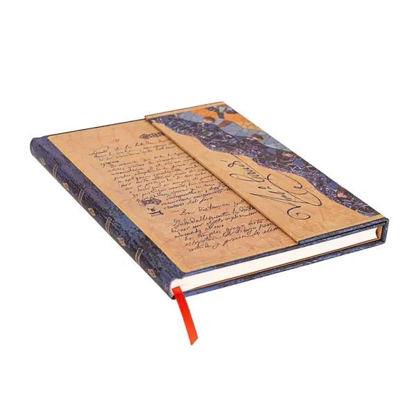 LLIBRETA PAPERBLANKS GAUDI. MANUSCRITO DE REUS MIDI RATLLES | 9781439797808 | PAPERBLANKS | Llibreria La Gralla | Librería online de Granollers