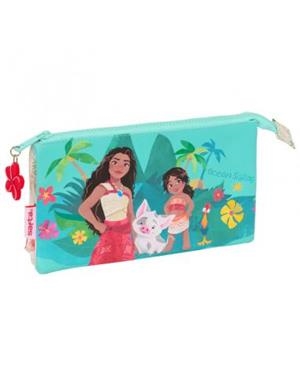 PORTATOT TRIPLE SAFTA VAIANA | 8412688579358 | 812442744 | Llibreria La Gralla | Llibreria online de Granollers