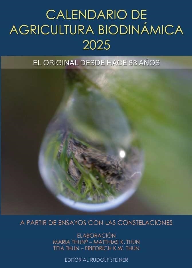 CALENDARIO DE AGRICULTURA BIODINÁMICA 2025 | 9788418919329 | FRIEDRICH K W | Llibreria La Gralla | Librería online de Granollers