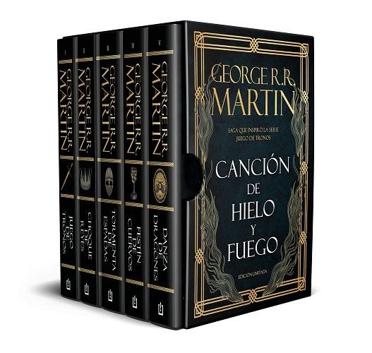 PACK CANCIÓN DE HIELO Y FUEGO (JUEGO DE TRONOS) | 9788466378536 | MARTIN, GEORGE R.R. | Llibreria La Gralla | Librería online de Granollers