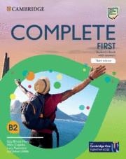 COMPLETE FIRST. STUDENT'S BOOK WITH ANSWERS. | 9781108903332 | BROOK-HART, GUY | Llibreria La Gralla | Librería online de Granollers