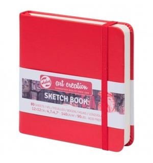 QUADERN SKETCH 12X12 ARTCREATION 140GR 80F VERMELL | 8712079383602 | 9314204M | Llibreria La Gralla | Librería online de Granollers