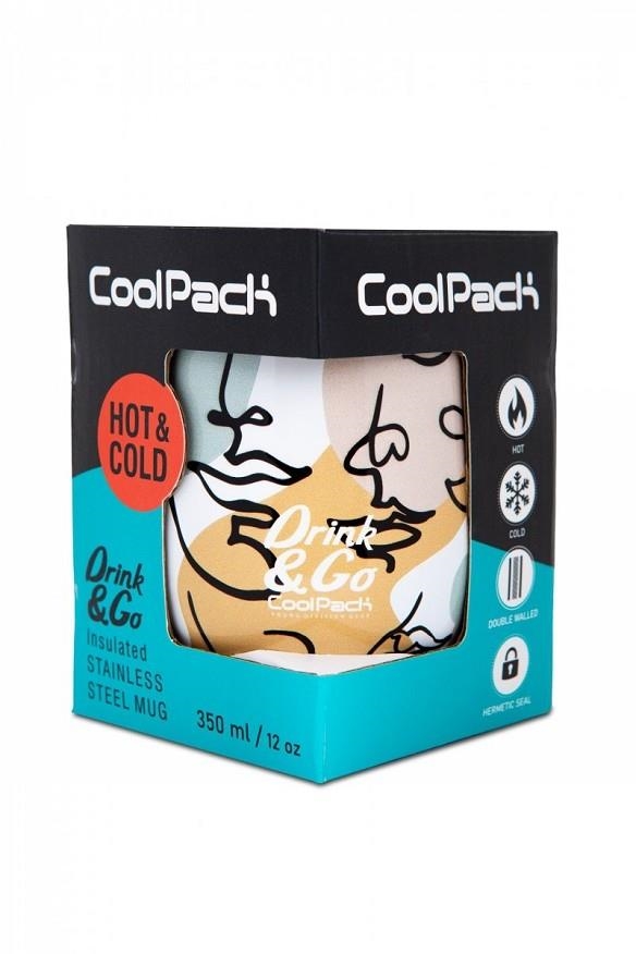 TASSA TERMICA MUG COOLPACK DIFERENT MOTIUS | 5903686331992 | COOARTDECO | Llibreria La Gralla | Librería online de Granollers