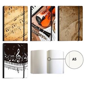 LLIBRETA A5 SENFORT LLIS MUSICA VARIS MODELS | 8412885204046 | 1996000 | Llibreria La Gralla | Llibreria online de Granollers