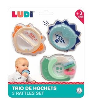 TRIO DE SONALLS | 3550833301128 | LUDI | Llibreria La Gralla | Llibreria online de Granollers