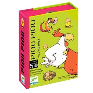 JOC DE CARTES PIOU PIOU | 3070900951198 | DJECO | Llibreria La Gralla | Librería online de Granollers