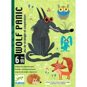 JOC DE CARTES WOL PANIC | 3070900050808 | DJECO | Llibreria La Gralla | Librería online de Granollers