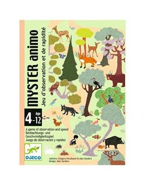 JOC DE CARTES MYSTER ANIMO | 3070900050792 | DJECO | Llibreria La Gralla | Librería online de Granollers