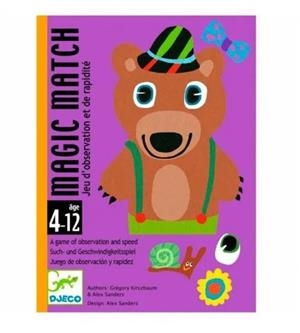 JOC DE CARTES MAGIC MATCH | 3070900050822 | DJECO | Llibreria La Gralla | Librería online de Granollers