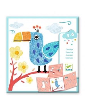 LAMINES PER ACOLORIR. 3 FORMES PER UNA IMATGE | 3070900000285 | DJECO | Llibreria La Gralla | Librería online de Granollers